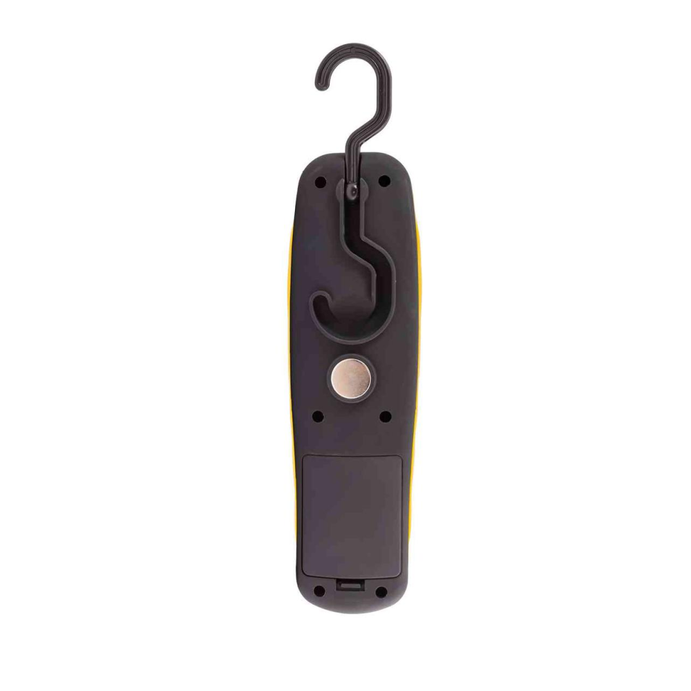 Ліхтар магнітний з підвісом MASTERTOOL 210х60х28 мм COB LED 3xAA ABS 94-0807