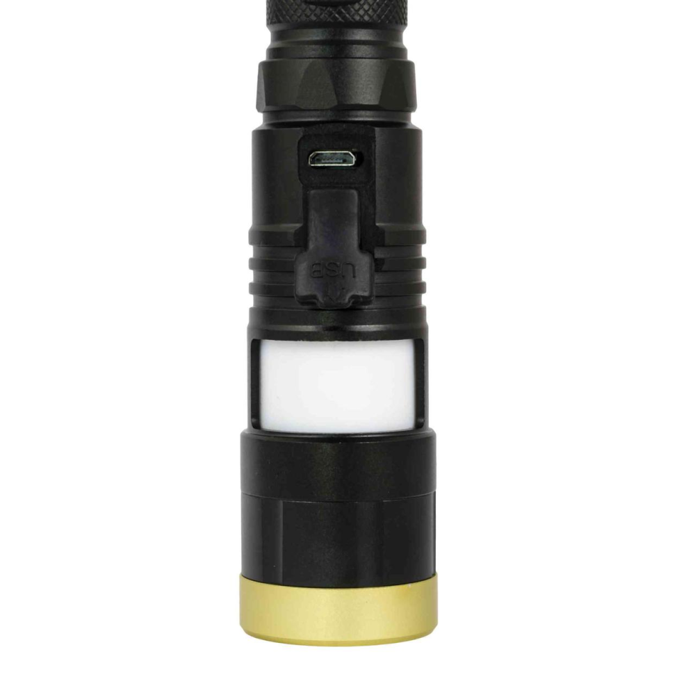 Фонарь магнитный WERTVOLL 8 режимов LED+WHITE/RED/BLUE IP44 Li-ion 2000 mAh/t 7000 K/300 lum AL 157х32 мм RX-8
