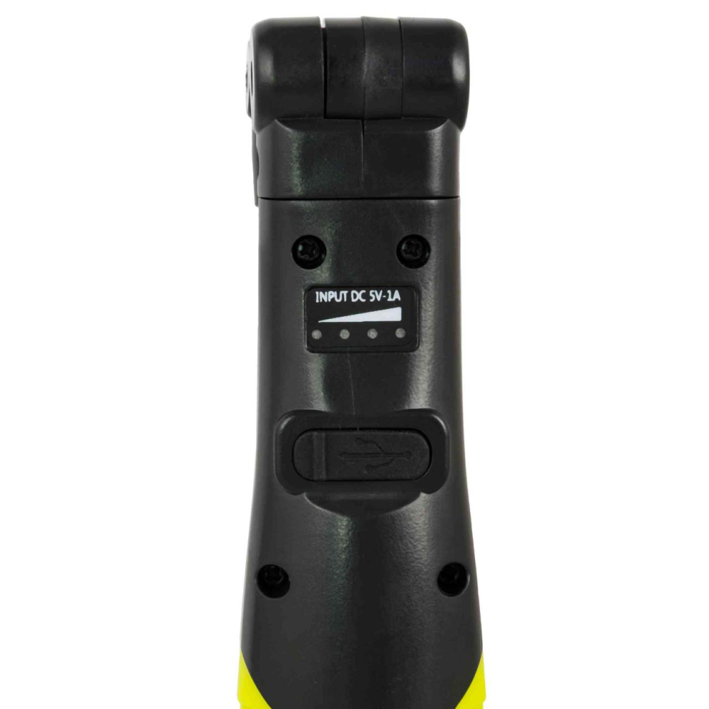 Фонарь инспекционный магнитный складной WERTVOLL CREELED/COBLED IP44 Li-ion 2000 mAh/t 7000 K/450 lum ABS 410х