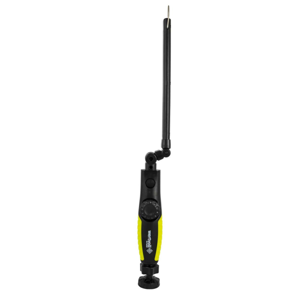 Фонарь инспекционный магнитный складной WERTVOLL CREELED/COBLED IP44 Li-ion 2000 mAh/t 7000 K/450 lum ABS 410х