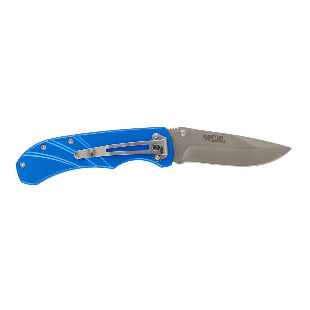 Нож складной MASTERTOOL “TITAN“ 201х33х16 мм нержавеющее лезвие алюминиевая рукоятка 79-0122