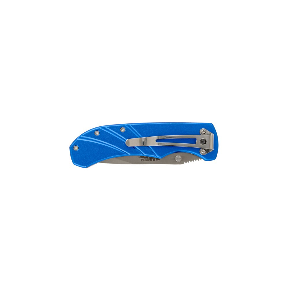 Нож складной MASTERTOOL “TITAN“ 201х33х16 мм нержавеющее лезвие алюминиевая рукоятка 79-0122