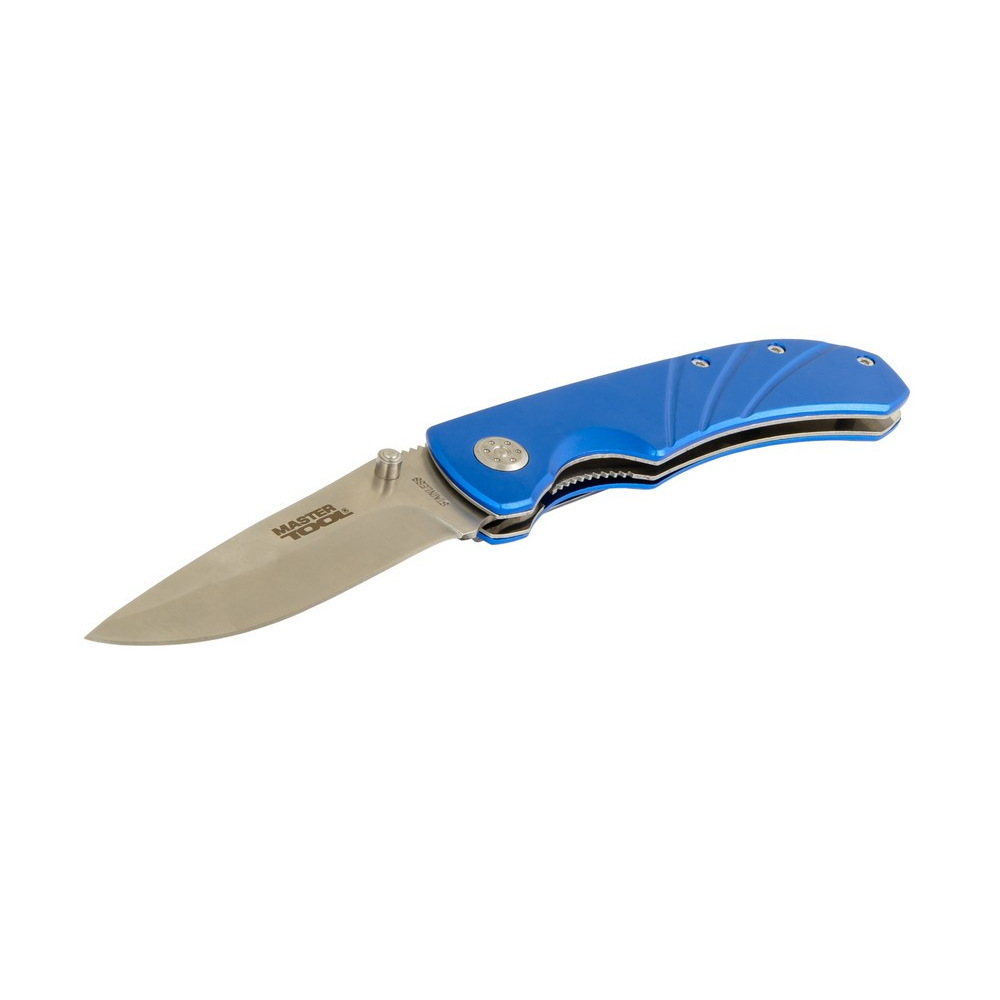 Нож складной MASTERTOOL “TITAN“ 201х33х16 мм нержавеющее лезвие алюминиевая рукоятка 79-0122