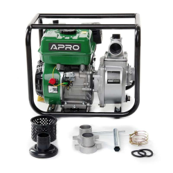 Мотопомпа WP-30 6.5к.с. 30 м³/год 27м бензинова 4-х тактн. APRO