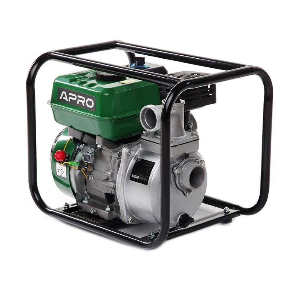 Мотопомпа WP-30 6.5к.с. 30 м³/год 27м бензинова 4-х тактн. APRO