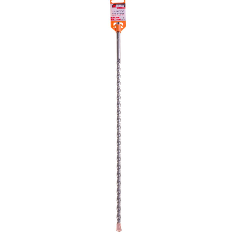 Свердло для бетону SDS-PLUS S4 12* 460 мм GRANITE