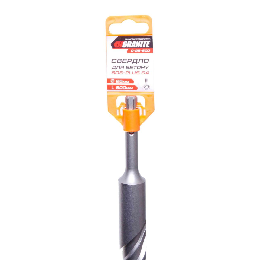 Свердло для бетону SDS-PLUS S4 25* 600 мм GRANITE
