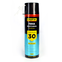 Пена ручная всесезонная 30л UNIFIX 500 мл