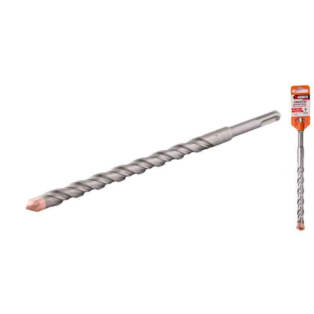 Свердло для бетону SDS-PLUS S4 16* 210 мм GRANITE