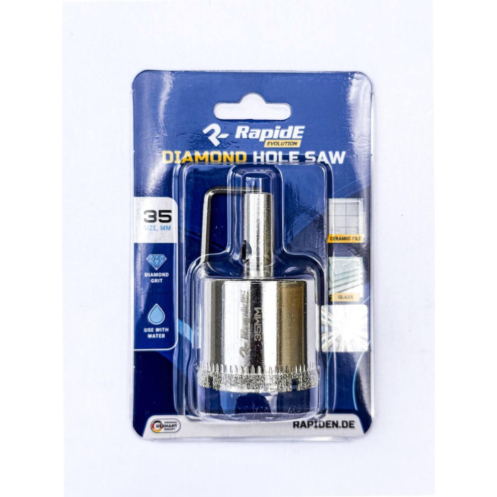 Коронка по плитці та склу 48mm RapidE (NEW) TILE/GLASS