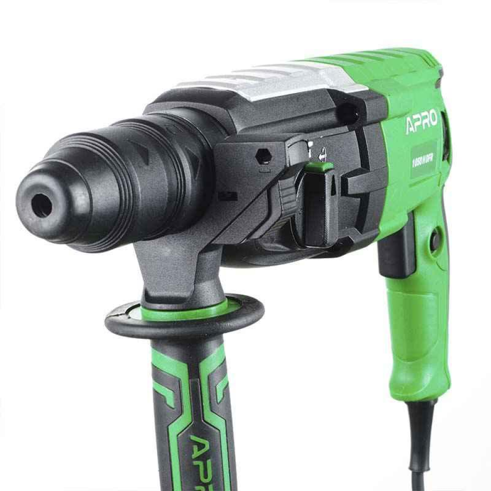Перфоратор прямой APRO 3,5 Дж, 1050В, SDS+, 1050H DFR, кейс